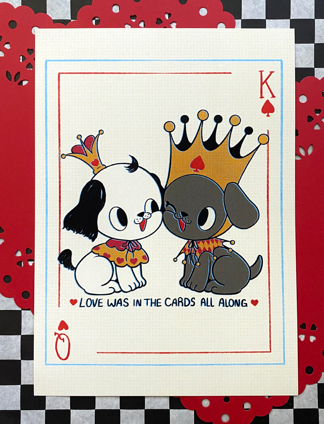Love was in the Cards Mini Print