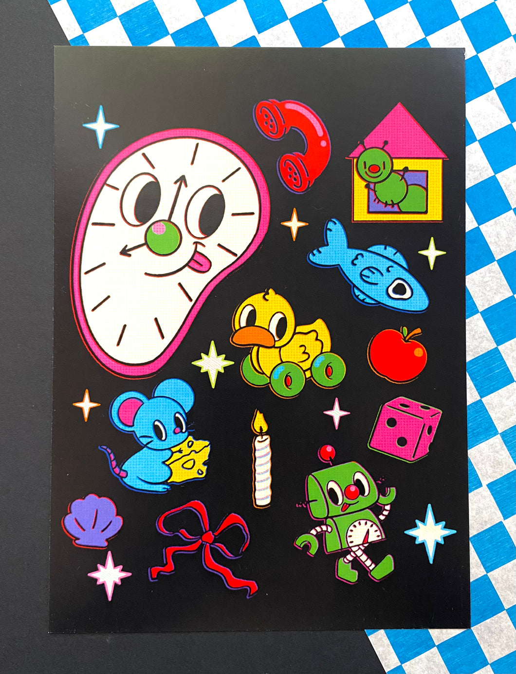 *RETIRING*Toys & Trinkets Mini Print