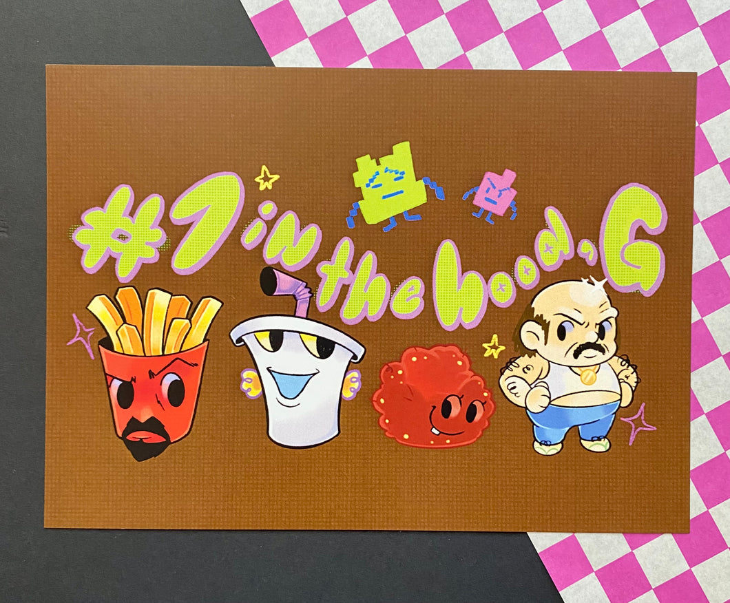 *RETIRING*Aqua Teen Mini Print