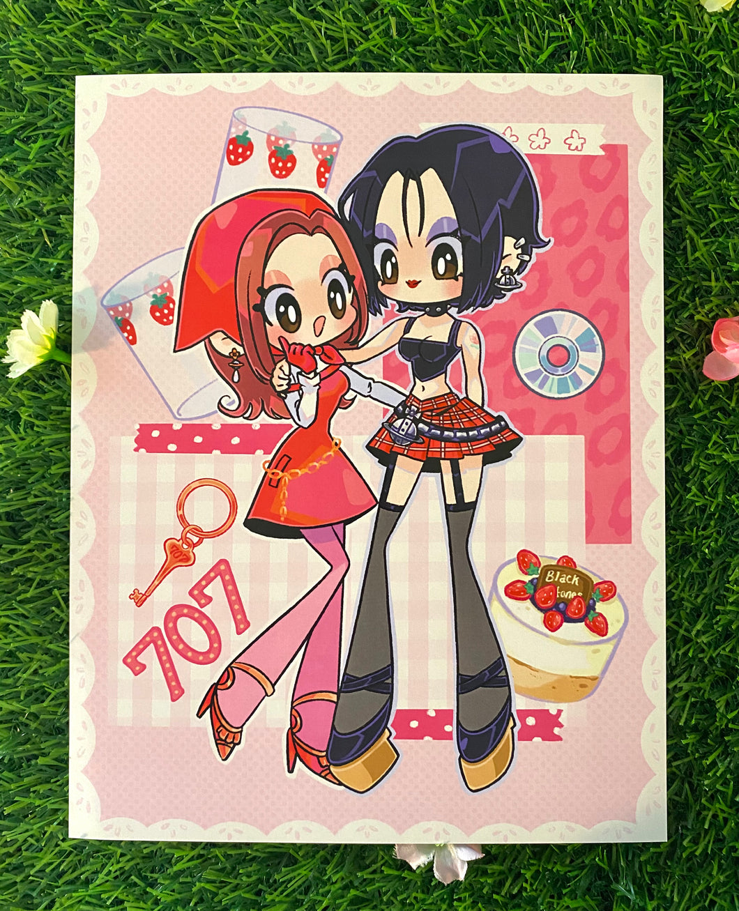 Nana & Hachi 8.5x11 Print