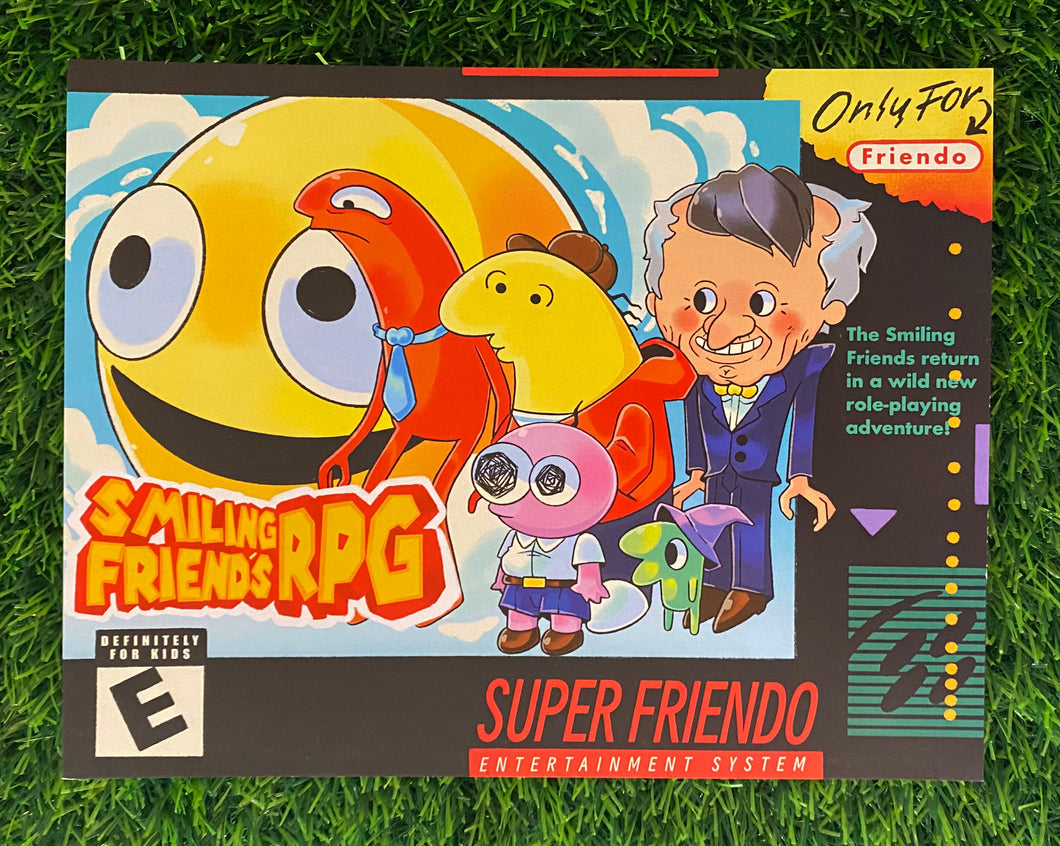 *RETIRING*Smiling Friends RPG 8.5x11 Print