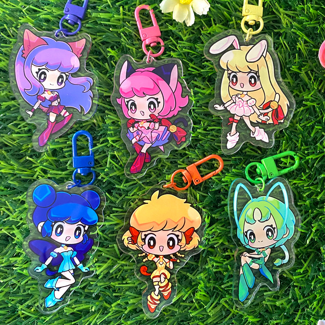 *RETIRING* Tokyo Mew Mew Acrylic Charms
