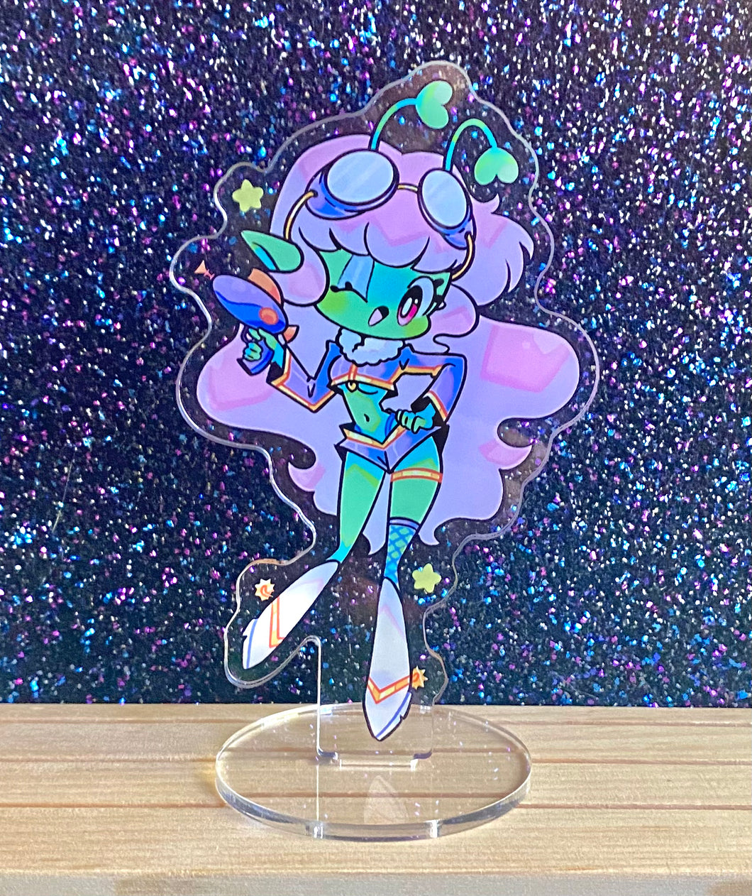 Vega the Alien Acrylic Standee
