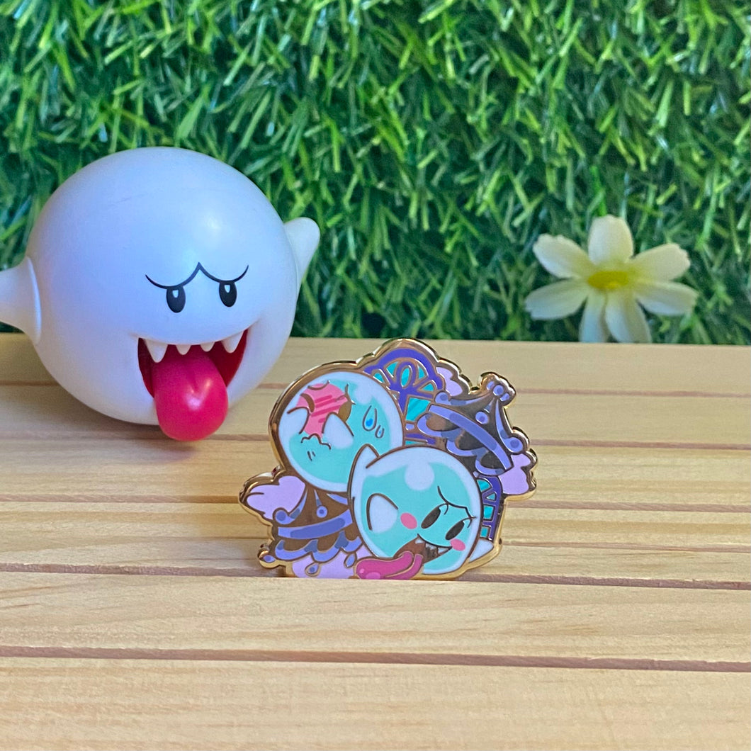 Boos Enamel Pin