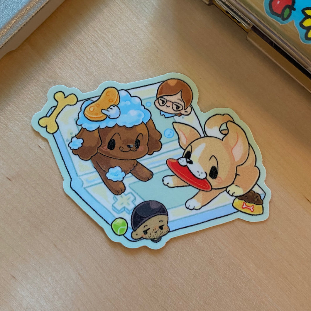 Nintendawgs Vinyl Sticker