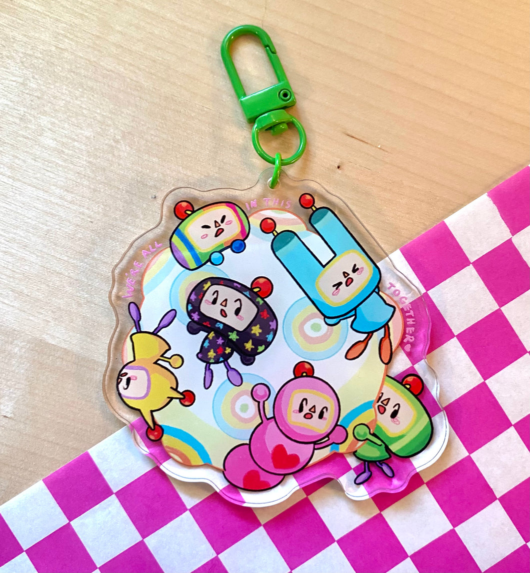 Katamari Damacy Acrylic Charm