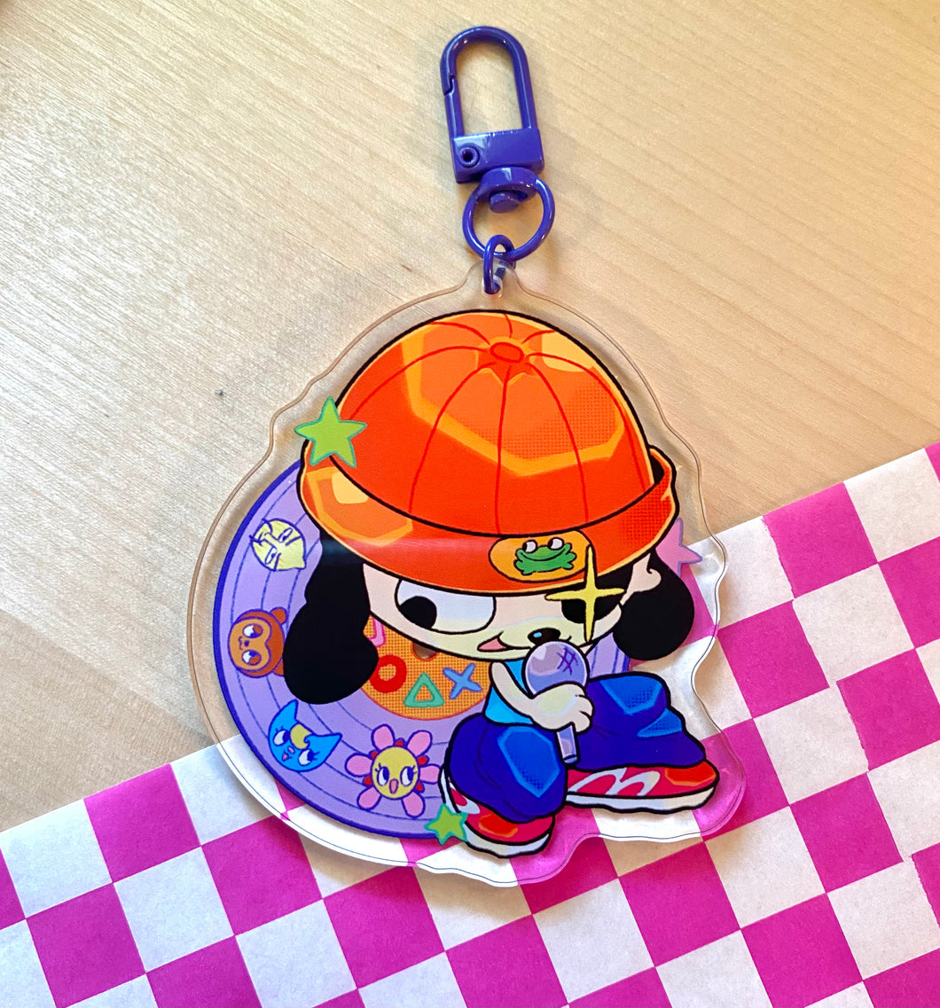 Parappa the Rapper Acrylic Charm