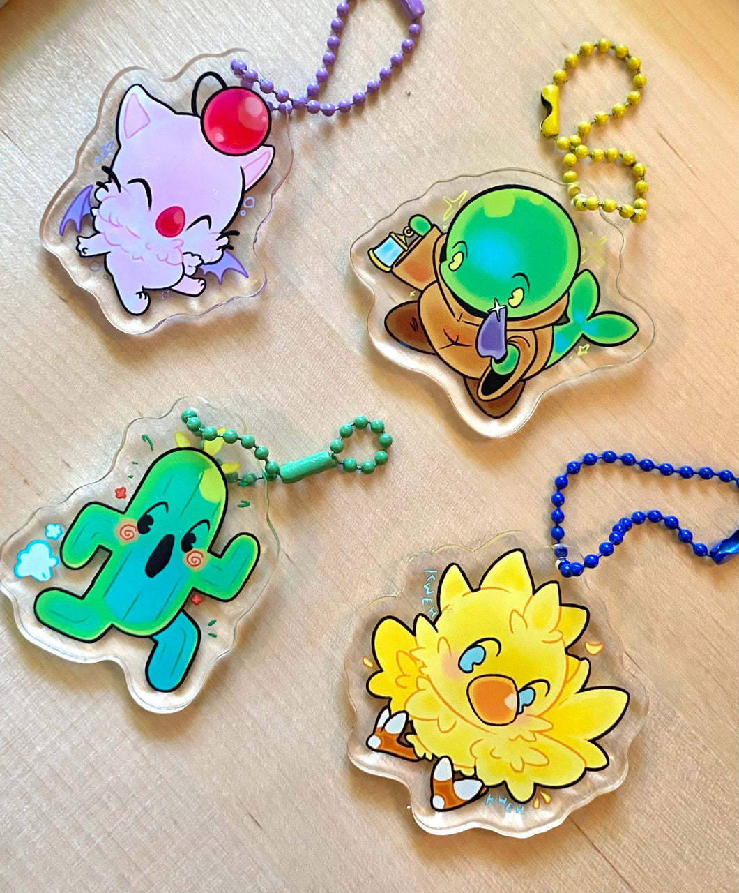 Final Fantasy Critters Acrylic Charms