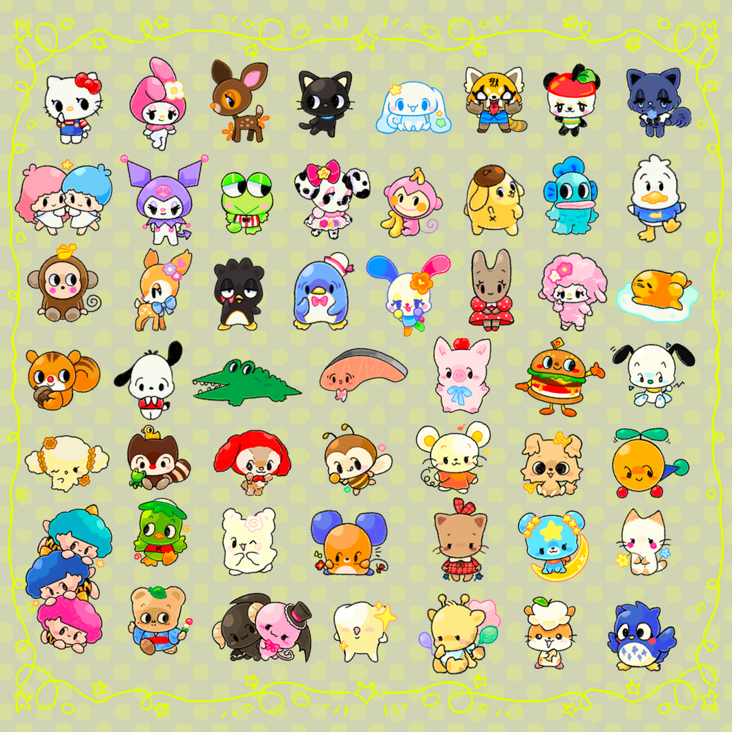 Lil' Friends Mini Phone Charms