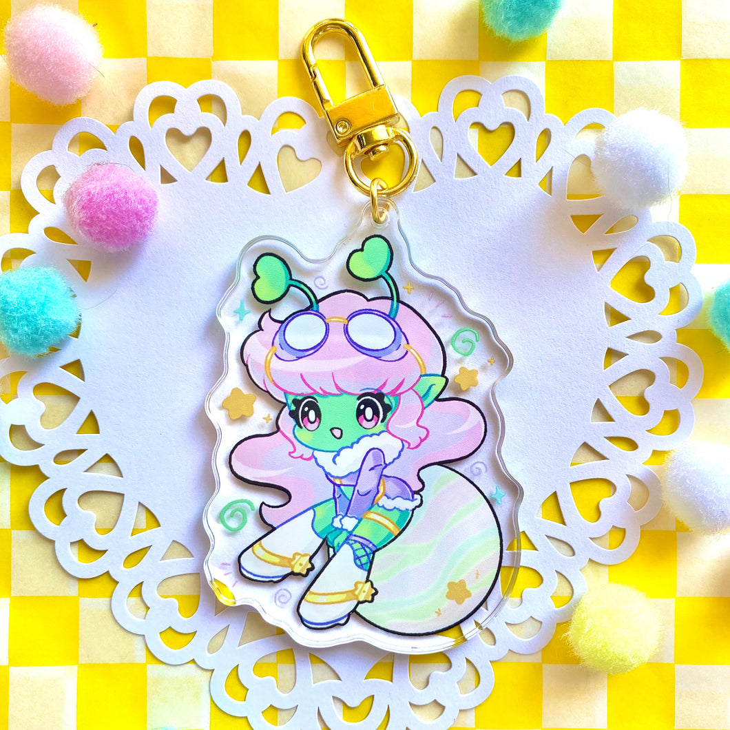 *RETIRING*Vega the Alien Acrylic Charm