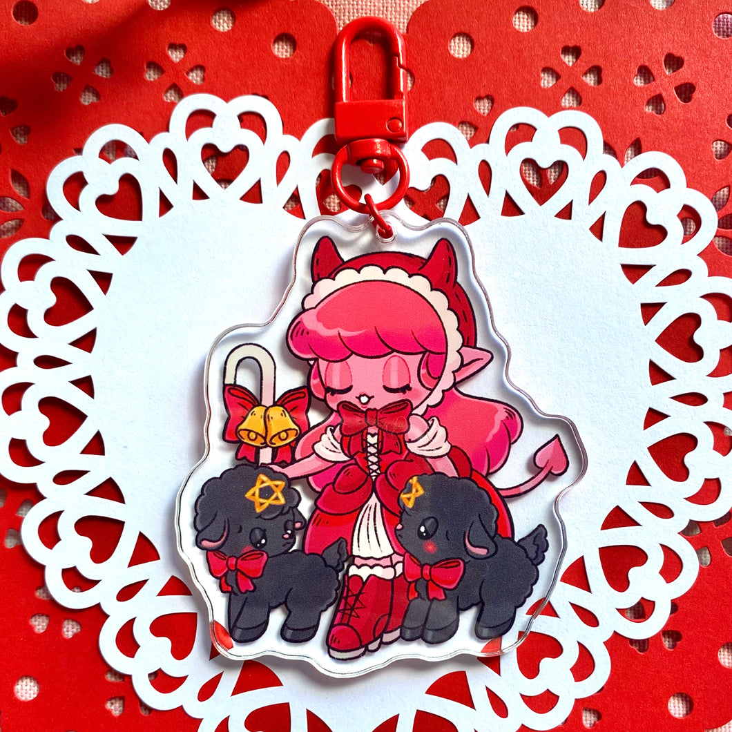 *RETIRING*Devil Herder Acrylic Charm
