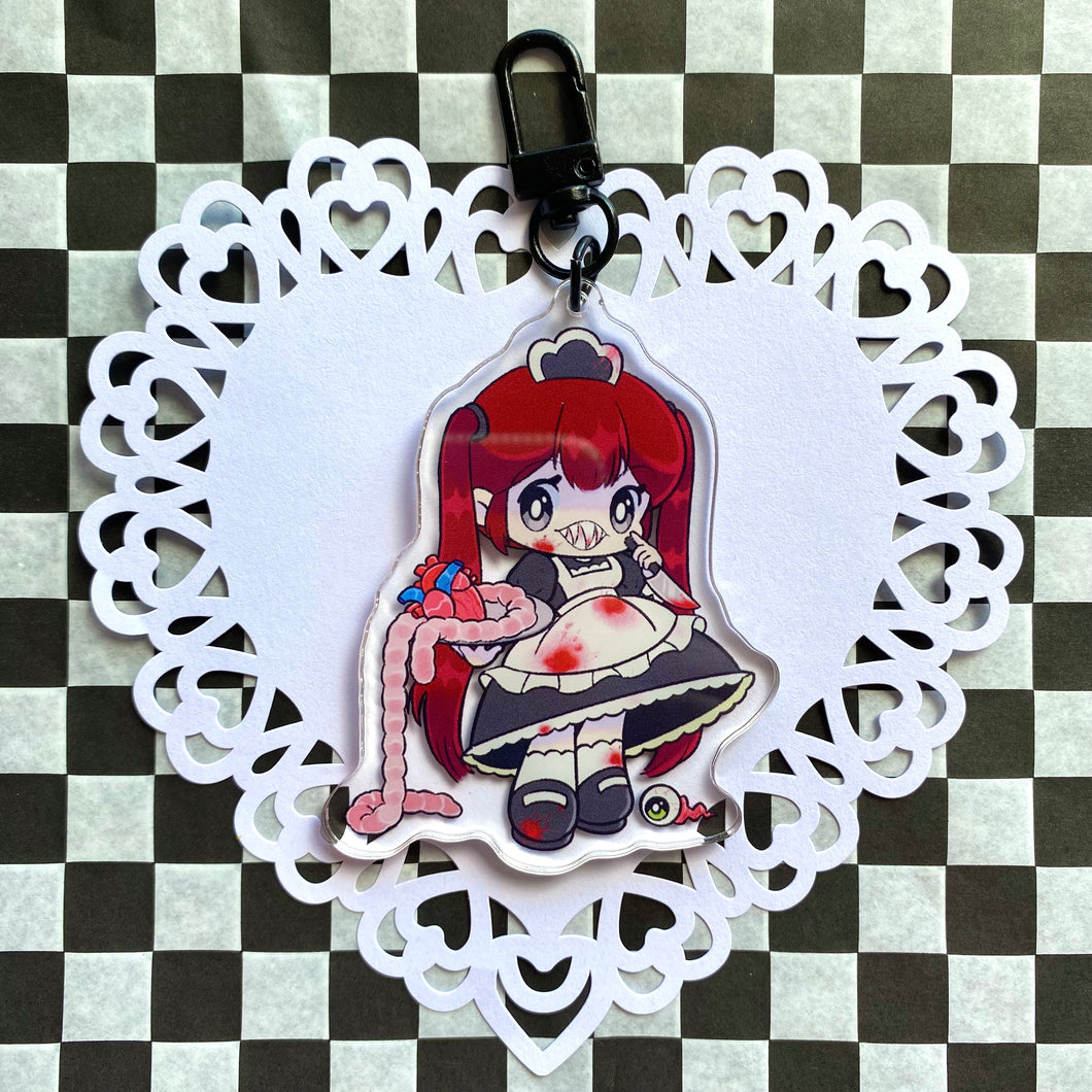 *RETIRING*Gore Maid Acrylic Charm